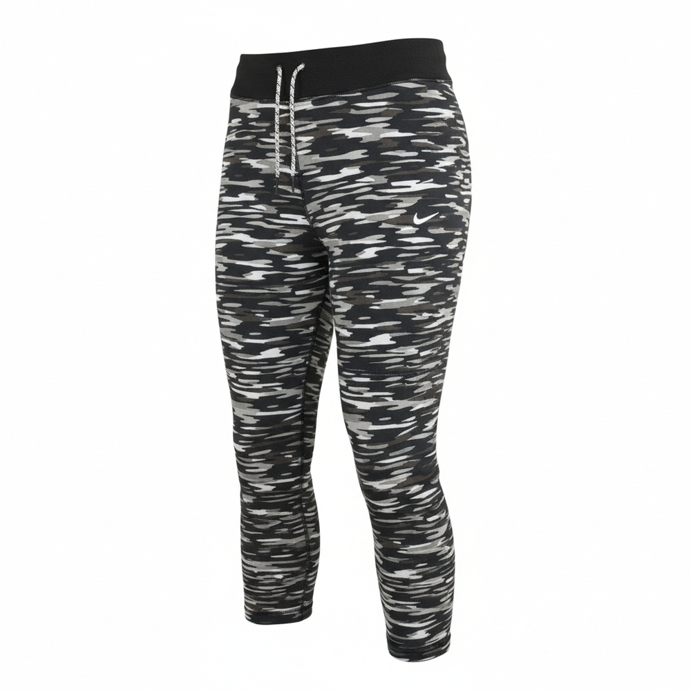 Nike Dri-FIT Black and White Apparel, Size XS